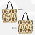 thumbnail image 2 of Balery Cute Owls Bolsa de Mano para Mujeres con Cremallera, Bolsa de Gimnasio con Compartimentos, Bolsa para Laptop, Bolsa para Trabajo, 2 of 7
