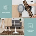 thumbnail image 6 of Brown and Black Leopard Print Kitchen Rugs Sets Of 3,Kitchen Runner Rugs Non Skid Washable,Decorative Kitchen Floor Mats for Kitchen,Sink,Laundry,17"x30"+ 17"x47" + 17"x59", 6 of 6