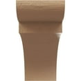 thumbnail image 2 of 6"W x 18"D x 12"H Classic Yorktown Rough Cedar Woodgrain TimberThane Corbel, Primed Tan, 2 of 6