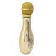 thumbnail image 1 of Micrófono De Música Inalámbrico, Micrófono Bluetooth Inalámbrico De Mano Multifunción Cabeza De Micrófono De Metal Con Luz Colorida Para Cantar Para KTV ANGGREK champán, 1 of 8