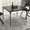 black, variant on 37.7 Inch Folding Square Table, Portable Foldable Table for 4 People with Upholstered Top and Collapsible Metal Legs, Black, for Dining, Card Games, Parties and Indoor or Outdoor Use