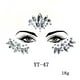 thumbnail image 4 of 4 gemas de sirena con purpurina, pegatinas de diamantes de imitación para el rostro, joyas, pegatinas de cristales para el rostro, ojos y rostro, 4 of 4