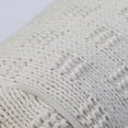 thumbnail image 4 of Mainstays 6" x 18" Beige Cotton Knit Bolster Decorative Pillow, 4 of 5