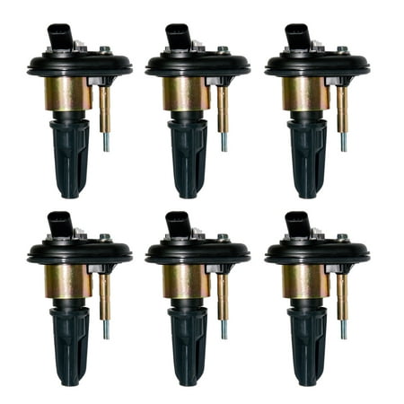 Pack of 6 Ignition Coils for Chevy Chevrolet Colorado Trailblazer GMC Envoy Canyon Isuzu Olds Saab Compatible with UF303 C1395