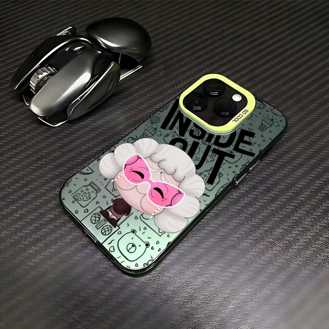 Inside Out 2 Phone Case For iPhone 16 15 14 13 12 11 Pro Max X XR XSMAX 8 7 Plus Candy Matte Shockproof Back Cover CYG-1904CS24731A5 iPhone 12 ProMax