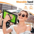 thumbnail image 4 of Case for Lenovo Tab One/K9 8.7 Inch 2025, 360 Rotating Stand Handle Shoulder Strap Heavy Duty Shockproof Cover, Lime PC, 4 of 7