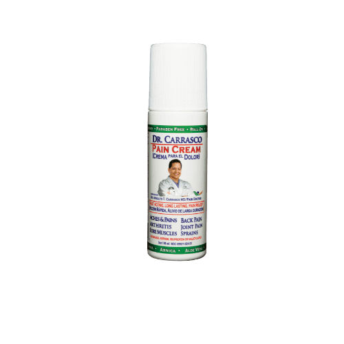 Dr. Carrasco Pain Cream - Doctor Recommended Relief for Joint, Muscle & Arthritis Pain, 3 oz Roll-On