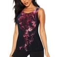 thumbnail image 1 of Fotbe Mesmerizing Pink Jellyfish Blusas Sin Mangas para Mujer – Estilo Casual, Corte Suelto, Slim-Fit, Cuello Redondo Deportivo, Tops de Verano para Gimnasio y Yoga-Large, 1 of 7
