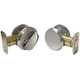 thumbnail image 2 of Schlage B81-625 Polished Chrome Door Bolt with Exterior Plate, Key Lock, 2.25 in L x 2.75 in W x 2.75 in H, 2 of 2