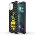 thumbnail image 1 of TalkingCase Slim Phone Case Compatible for Apple iPhone 12, 12 Pro, PineApple Head Print, Lightweight,Flexible,Soft, USA, 1 of 7