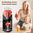 thumbnail image 5 of Slushie Machine for Home, No Ice Required Frozen Beverage Maker, 6 Preset Programs for Margaritas, Frappes, Milkshakes, Self-Cleaning, 5 of 9