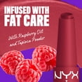 thumbnail image 4 of NYX Professional Makeup Fat Matte Lipstick, Smooth Color Long Lasting Lipstick, Plushin Plum, 0.07 oz, 4 of 12