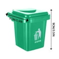 thumbnail image 2 of Wall Mounted Ashtray For Bathroom Plastic Stainless Steel Lined Trash Can Design Hanging Ash Tray Convenient Ash Disposal Keep Clean, 2 of 4