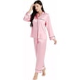 thumbnail image 3 of Pijama De Mujer Pantalones De Pijama Mujer De Seda 2 Piezas, 3 of 8