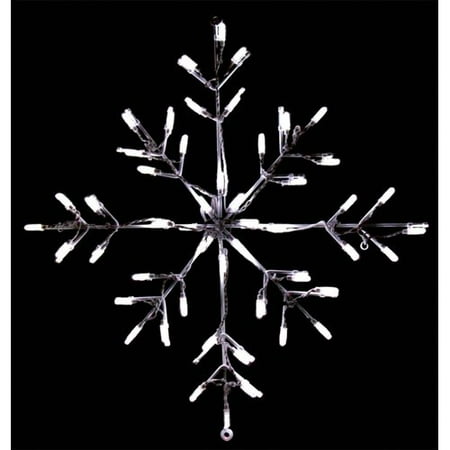 Brite Ideas Snowflake LED Lighted Display