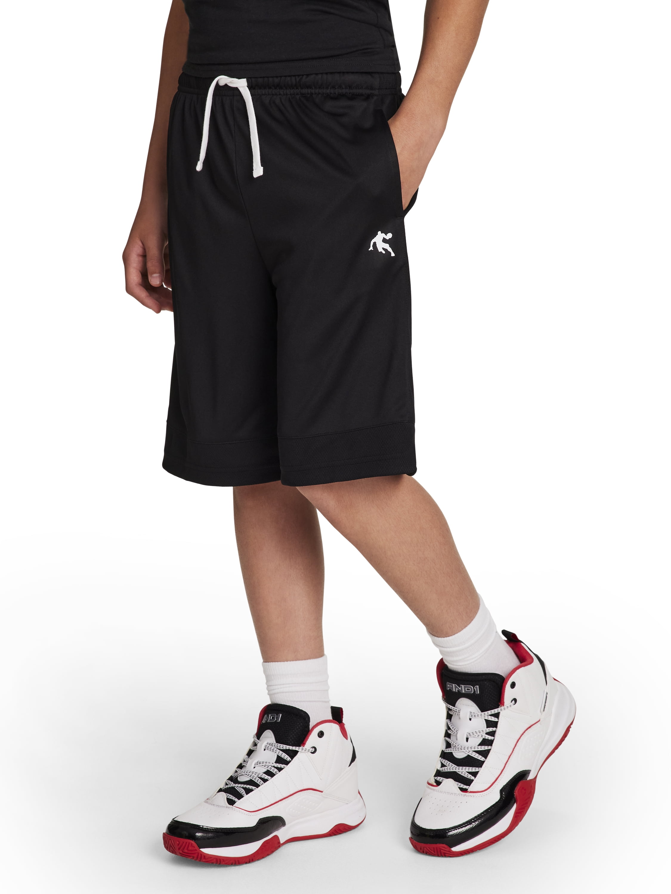 AND1 Boy's Athletic 2-Pack Basketball Short, Sizes 4-18