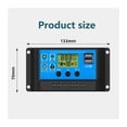 thumbnail image 4 of 100W 12V 24V Waterproof Solar Generator Charge Controller Wind Power Generator Regulator Windmill Controller ,Widely Compatibility, 4 of 7