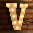 thumbnail image 2 of Alphabet Marquee Letters Sign LED Marquee Number Lights Sign with Timer Remote for Night Light，LED Letter Lights, 2 of 4