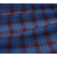 thumbnail image 4 of oneOone Cotton Jersey Blue Fabric Gingham Check Sewing Craft Projects Fabric Prints By Yard 58 Inch Wide, 4 of 4