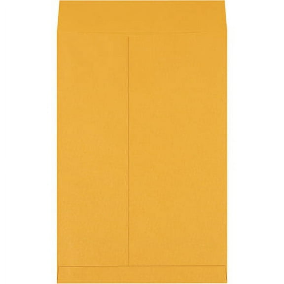 SSBM 100/Case 12 1/2" x 18 1/2" Kraft Jumbo Shipping Envelopes Mailers