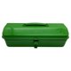 thumbnail image 1 of Caja de herramientas de metal con mango, organizador de herramientas con cierre de metal, múltiples usos múltiples, estilo de techo de cadera de techo, 1 of 8