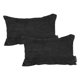 thumbnail image 1 of Cojin Riñonera Decorativa Rectangular Set de 2 Centaurus Negro, 1 of 4