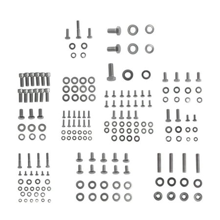 Chevy Center Bolt - Small Engine Hex Bolt Kit Stainless Steel for Chevy SBC 265 283 305 307 327 350 400