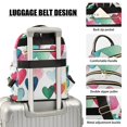 thumbnail image 4 of JIALIOU Mini Backpack Purse for Women Quilted Casual Daypack Small Travel Shoulder Bag, Raining Hearts, 4 of 7