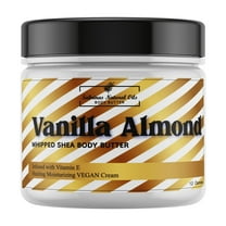 Sabrinas Natural Oils Vanilla Almond Long-Lasting Hydrating Vitamin E Body Butter, 12 Ounce