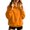 Yellow, variant on Vivianyo HD Women's Half Zip Stand Collar Sweatshirt, Oversized Long Sleeve Pullover, Fall Warm Fleece Top for Home Relaxation and Park Trips, Sizes S-3XL