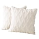 thumbnail image 1 of Paquete de 2 fundas de almohada decorativas de terciopelo de lana corta de felpa suave funda de cojín de estilo lujoso funda de almohada para sofá dormitorio cuadrado Namotu CZJJ-ZC19-11, 1 of 7