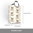 thumbnail image 3 of KLL Flower Chicken Laundry Hamper,Large Canvas Fabric Lightweight Storage Basket Toy Organizer Dirty Clothes Collapsible Waterproof, 3 of 6
