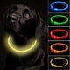 thumbnail image 1 of Collar de perro intermitente con luz recargable por USB, longitud ajustable, collar intermitente impermeable cortable para perros, 3 modos, para perros pequeños, medianos y grandes (, 1 of 5