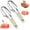 2Pcs Beige, variant on MEUDQU 2024 Watermelon Cutter, 3-in-1 Watermelon Fork Slicer Cutter Stainless Steel Watermelon Windmill Cutter, 3 In 1 Summer Watermelon Cutting Tool Fork Slicer Knife Set for Home