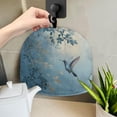 thumbnail image 5 of HELLHERO Blue Hummingbird & Foliage Teapot Dust Cover Keep Warm Keep Warm for Kitchen, 5 of 8