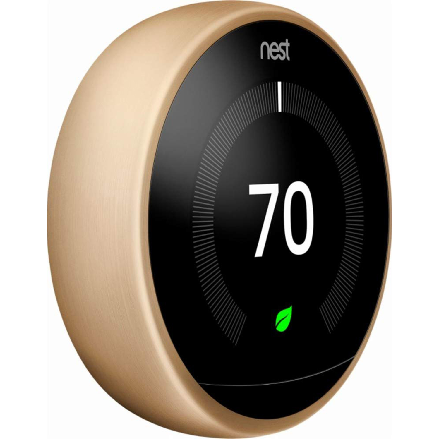 Nest T3032US Nest Smart Learning Programmable Thermostat - 3rd Generation, Brass - image 3 of 5