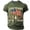 Army Green, variant on FASHOFT Mens 250th Anniversary USA Shirt for Men American Flag T-Shirt 4th of July Shirt 250 Years Birthday Patriotic Tops Army Green L