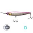 thumbnail image 1 of Sinking Pencil Lure, Riser bait 007R, Metal Lip Wobbler, Bass Jerkbait, Minnow Wobbler, illex Riserbait 007R Lure D 70mm, 1 of 6