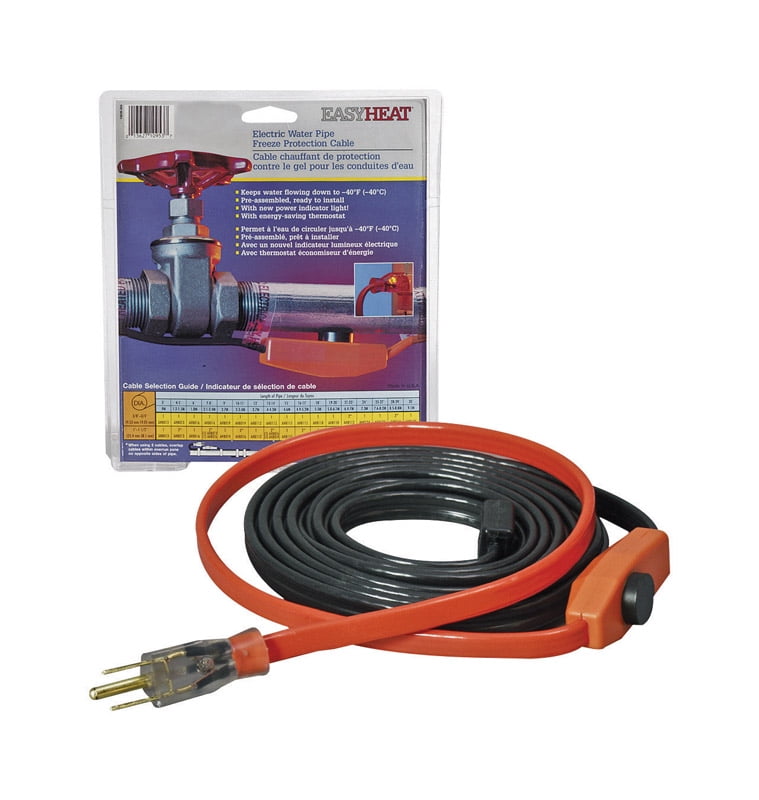 Easy Heat AHB112 Heating Cable For Water Pipe - Walmart.com