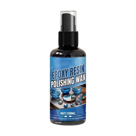 Epoxy Resin Polishing Wax Scratch Swirl Remover High Gloss Shine Protectant For Crafts Tabletop