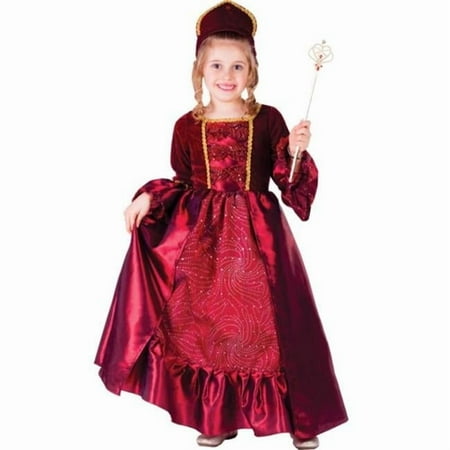 Dress Up America Girl s Burgundy Belle Ball Gown Costume price history on PriceWatchPro