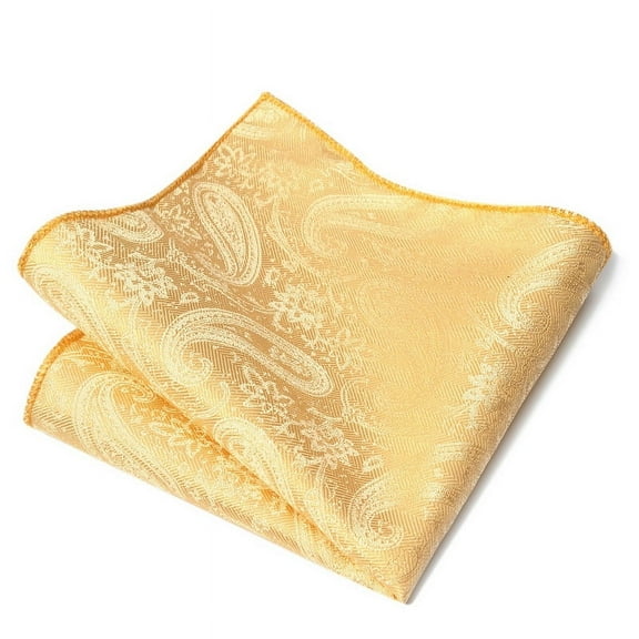 Namzi Mens Silk Pocket Square Set Handkerchiefs-9*9inch，A26