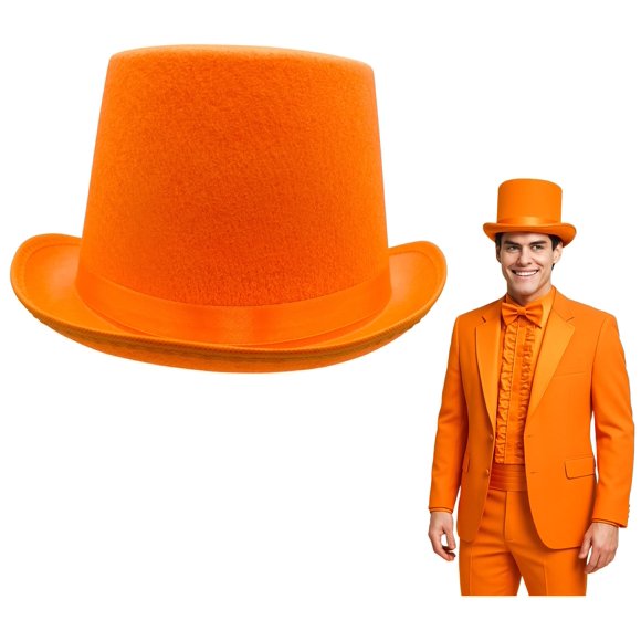 Disfraz de copa Nicky Bigs Novelties Deluxe Tall Orange