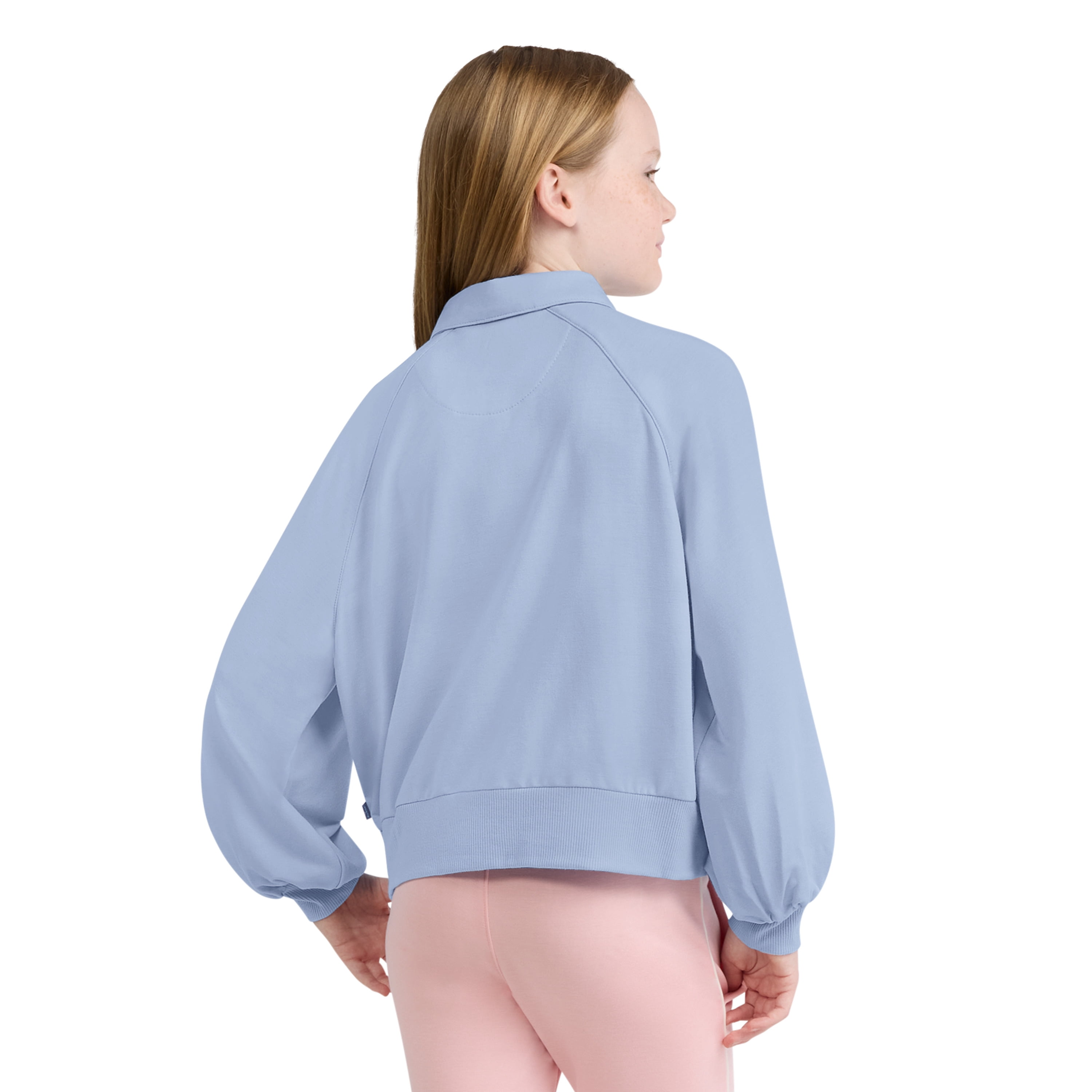 Levi's Girls Long Sleeve Collar Sweatshirt, Sizes 4-16