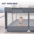 thumbnail image 4 of Baby Playpen Jaobeem para bebés y niños pequeños 127 x 127 cm, 4 of 7