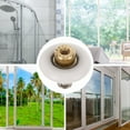 thumbnail image 3 of 2Pcs Shower Door Rollers Replacement Runners Bathroom Glass Sliding Door Wheels, 3 of 5