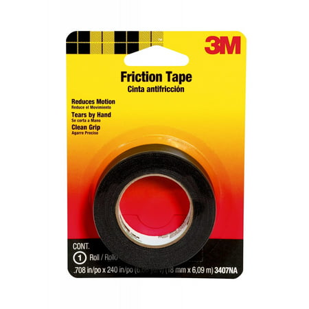 Friction Tape, 0.75 in. x 240 in., 1 Roll/Pack