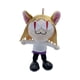 thumbnail image 1 of Muñeca de peluche Neco Arc White Cat, 27 cm, suave para niños y fanáticos del anime, 1 of 5
