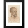 thumbnail image 2 of Richard Nicolaüs Roland Holst 13x18 Black Modern Framed Museum Art Print Titled - Portrait of Petrus Koninks, to the Right (1878 - 1938), 2 of 5