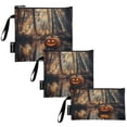 thumbnail image 2 of 3 Size Reusable Food Storage Bags Set Airtight Zipper Closure Lunch Snacks Travel Organizer A Beautiful Autumn Forest, 2 of 8